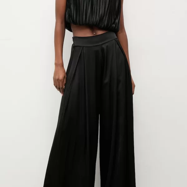 Answear Lab Answear.LAB παντελόνι γυναικείο με βισκόζη