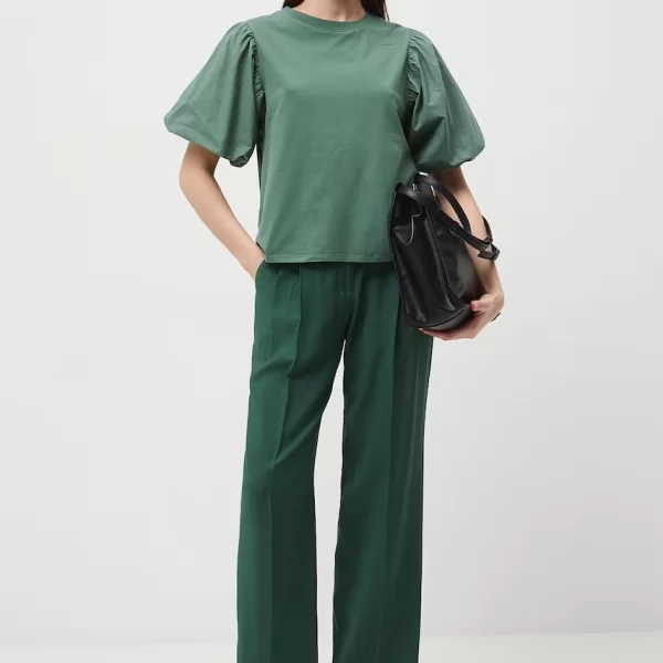 Medicine Medicine παντελόνι wide leg γυναικείο με βισκόζη