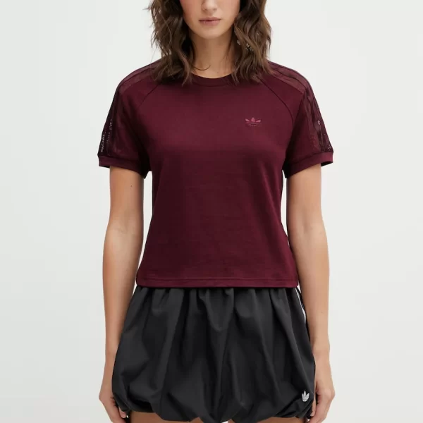 Adidas Originals Βαμβακερό μπλουζάκι adidas Originals LACE CALI T