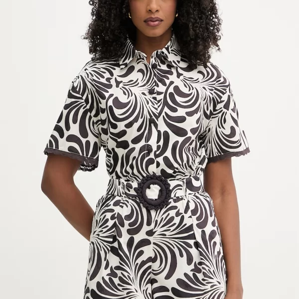 TWINSET Twinset πουκάμισο γυναικείο βαμβακερό