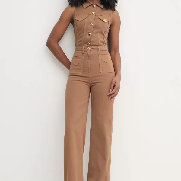 ELISABETTA FRANCHI Elisabetta Franchi Ολόσωμη φόρμα γυναικεία βαμβακερή