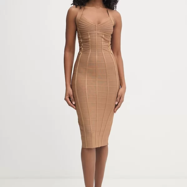 ELISABETTA FRANCHI Elisabetta Franchi φόρεμα με βισκόζη