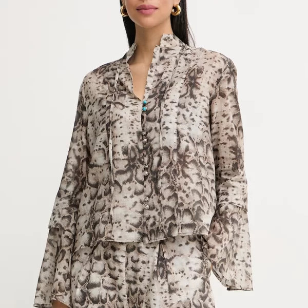 PINKO Pinko πουκάμισο γυναικείο βαμβακερό