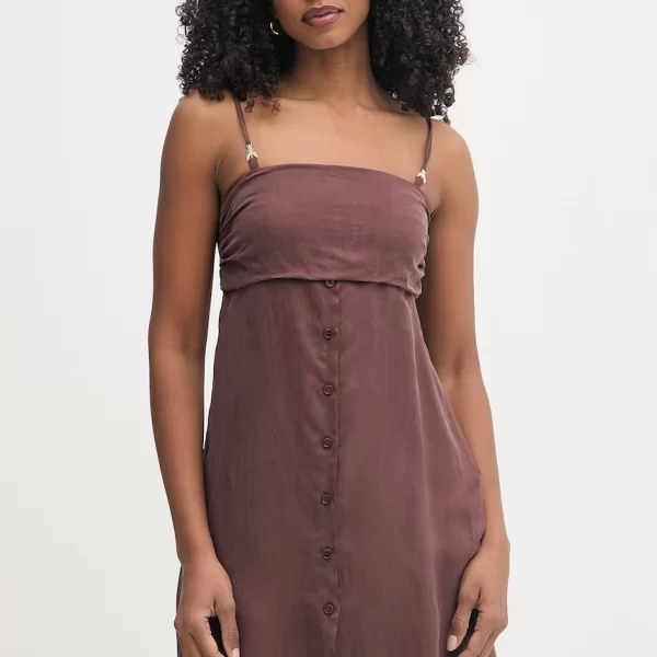 Patrizia Pepe Patrizia Pepe φόρεμα με βισκόζη