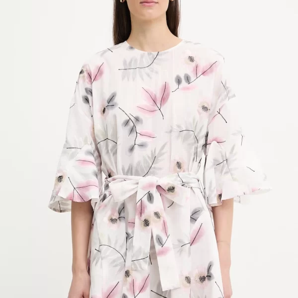 MUNTHE MUNTHE φόρεμα βαμβακερό BLAYDON