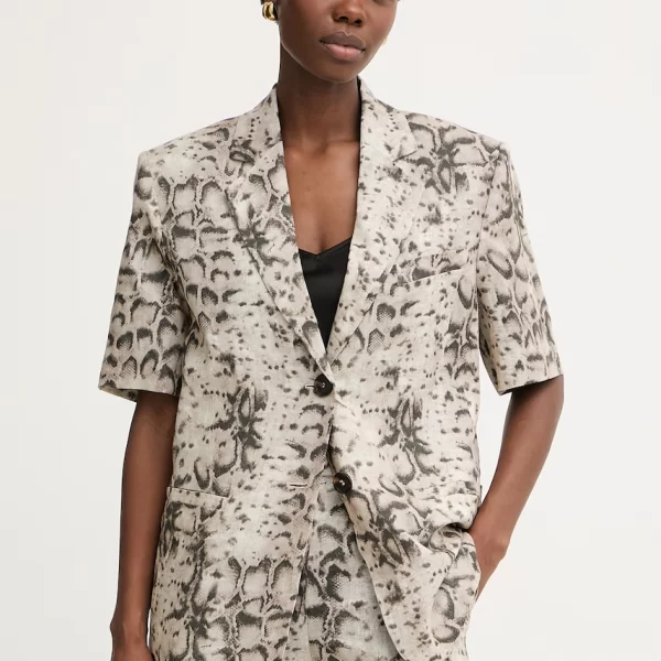 Pinko μονόπετο σακάκι γυναικείο λινό