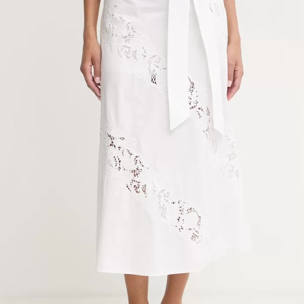 TWINSET Twinset φούστα βαμβακερή