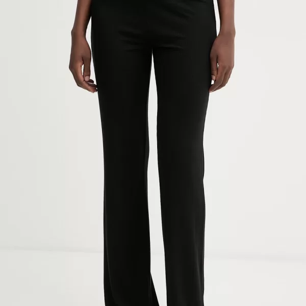 Karl Lagerfeld Karl Lagerfeld παντελόνι γυναικείο με βισκόζη