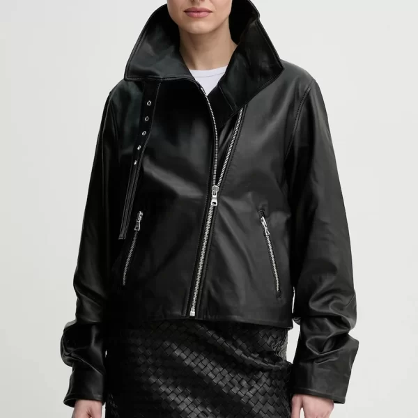 Won Hundred Δερμάτινo jacket Won Hundred