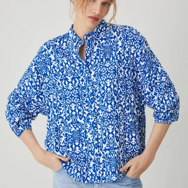 Medicine Πουκάμισο με μείγμα από λινό Medicine