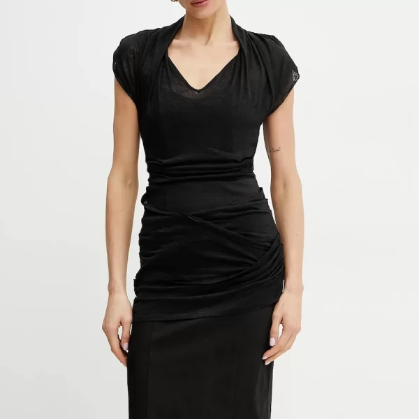 PINKO Λινό φόρεμα Pinko