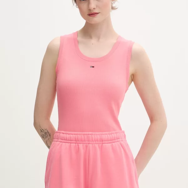 TOMMY JEANS Tommy Jeans τοπ βαμβάκι με ελαστάν