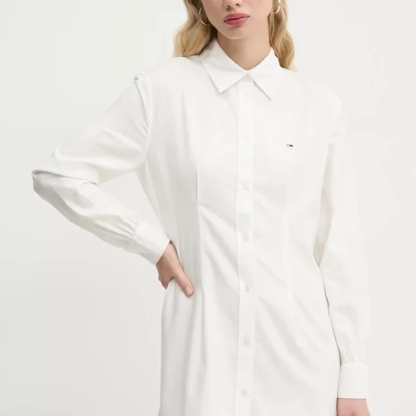 TOMMY JEANS Βαμβακερό φόρεμα Tommy Jeans