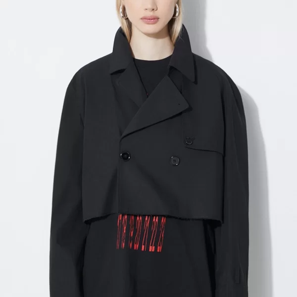 MM6 MAISON MARGIELA Βαμβακερό σακάκι MM6 Maison Margiela