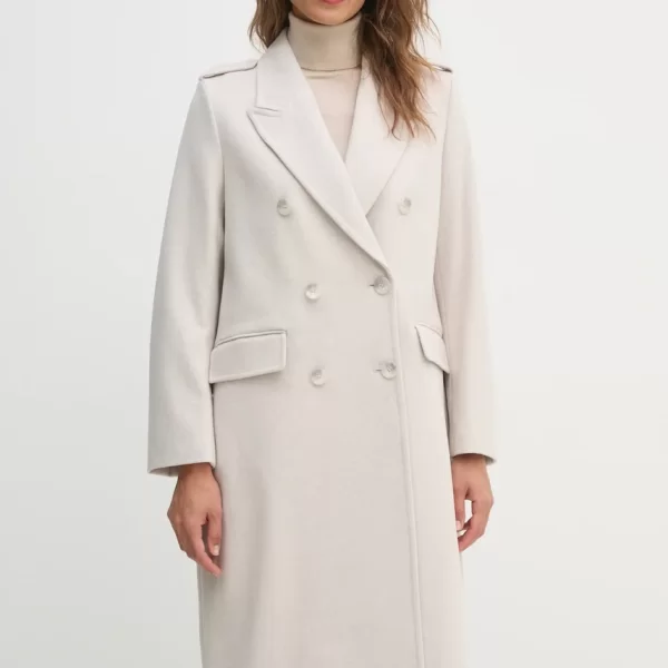 Sisley Μάλλινο παλτό Sisley