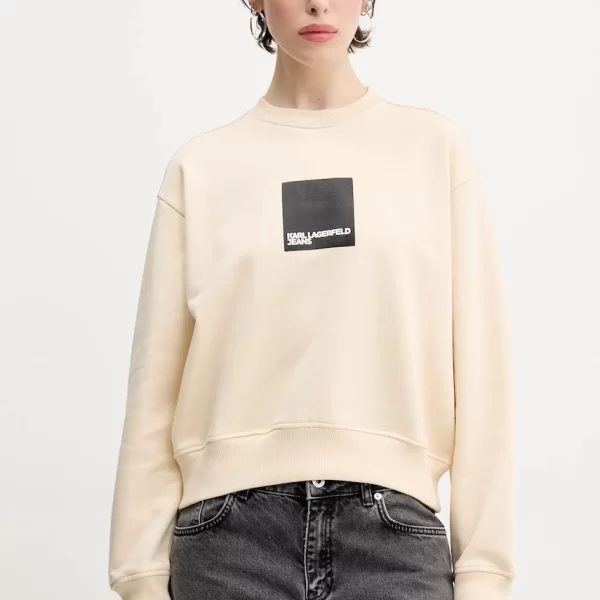 KARL LAGERFELD JEANS Βαμβακερή μπλούζα Karl Lagerfeld Jeans