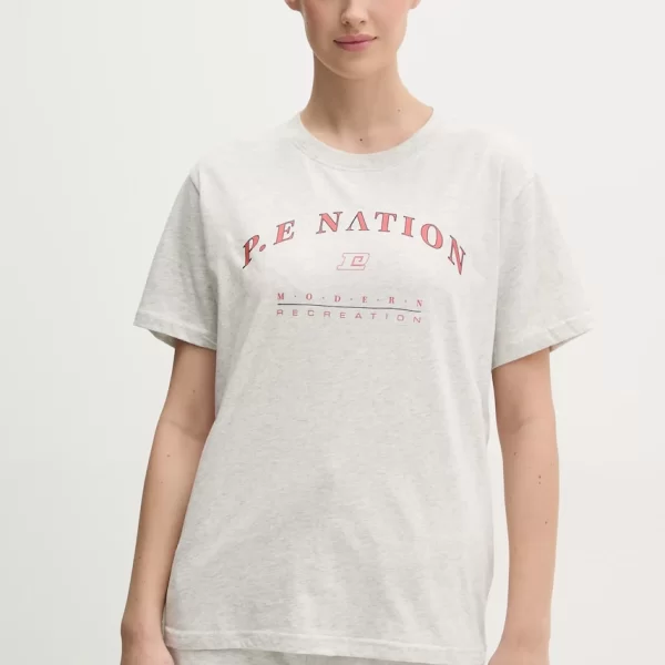 P.E NATION Βαμβακερό μπλουζάκι P.E Nation Liberation