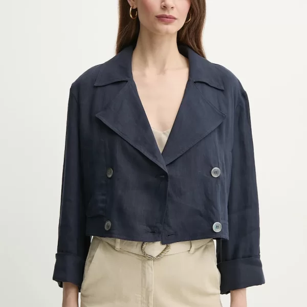 MARELLA Λινό παλτό Marella FLAVIO