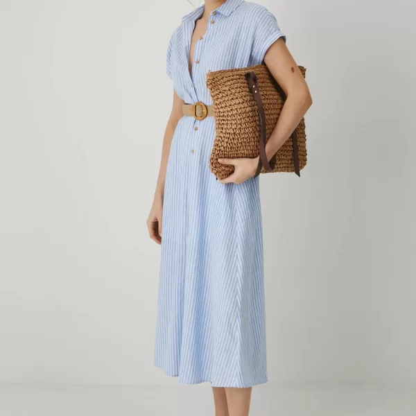 Medicine Λινό φόρεμα Medicine