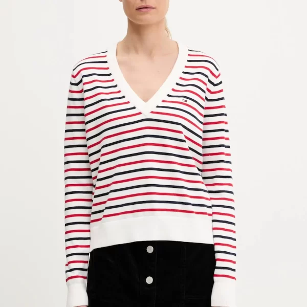 TOMMY JEANS Βαμβακερό πουλόβερ Tommy Jeans