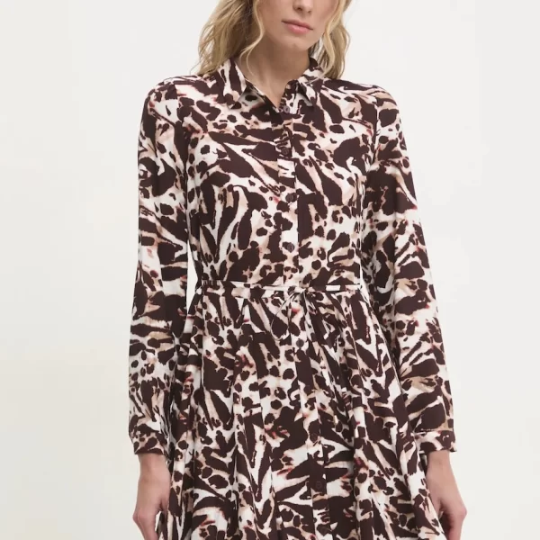 Answear Lab Λινό φόρεμα Answear.LAB