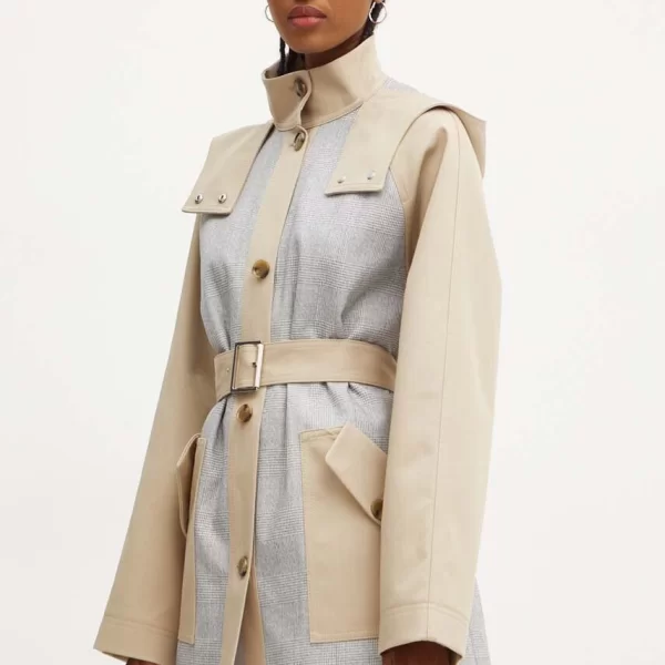 Boss Βαμβακερό παλτό BOSS