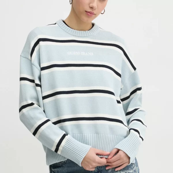 guess jeans Βαμβακερό πουλόβερ Guess Jeans
