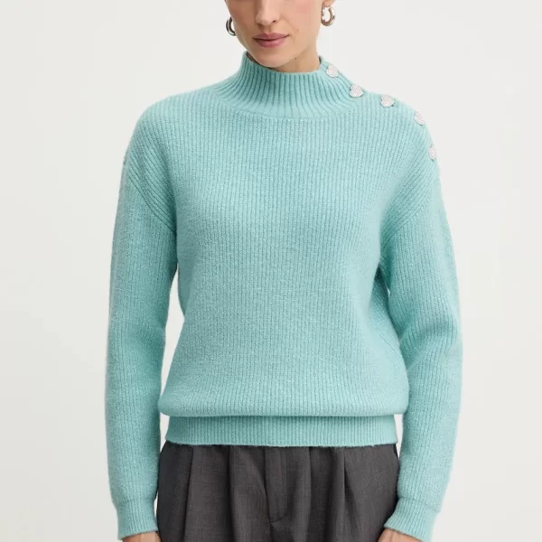 MORGAN Πουλόβερ με προσθήκη μαλλιού Morgan MSTORI