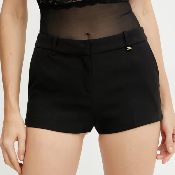 ELISABETTA FRANCHI Σορτς από μείγμα μαλλιού Elisabetta Franchi