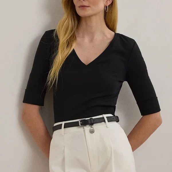 LAUREN RALPH LAUREN Βαμβακερό μπλουζάκι Lauren Ralph Lauren