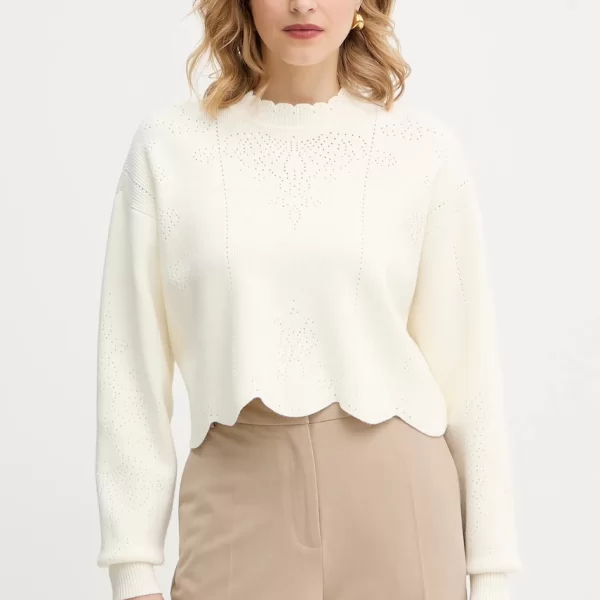 TWINSET Πουλόβερ με προσθήκη μαλλιού Twinset