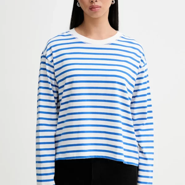 Marc O'Polo Βαμβακερή μπλούζα με μακριά μανίκια Marc O'Polo