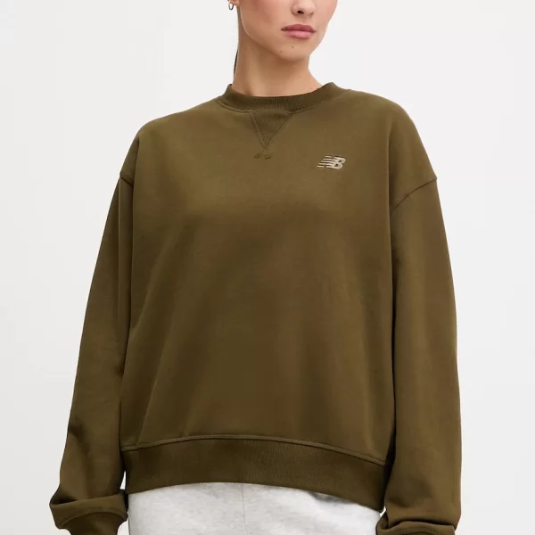 New Balance Βαμβακερή μπλούζα New Balance