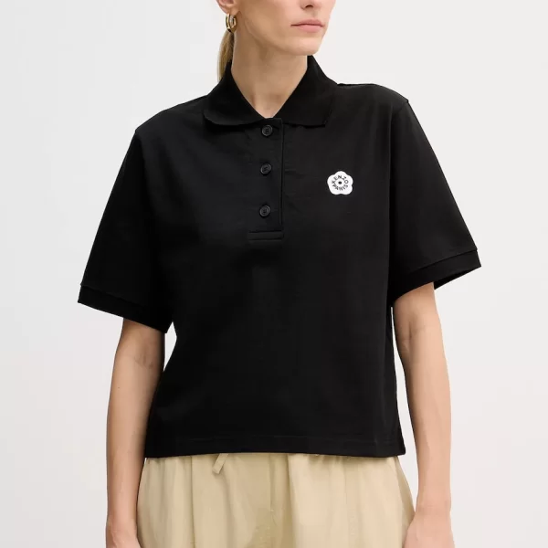 KENZO Βαμβακερό μπλουζάκι πόλο Kenzo Boke Flower 2.0