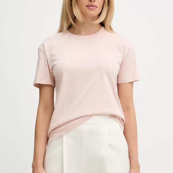 TWINSET Βαμβακερό μπλουζάκι Twinset