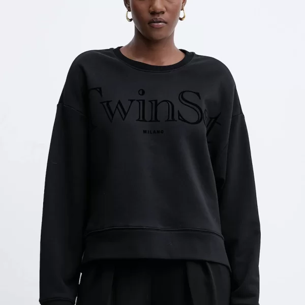 Βαμβακερή μπλούζα Twinset