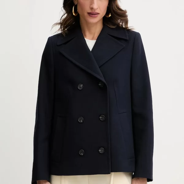 Boss Βαμβακερό παλτό BOSS Bashinah