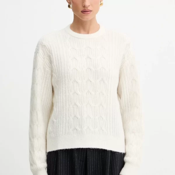 TWINSET Πουλόβερ με προσθήκη μαλλιού Twinset