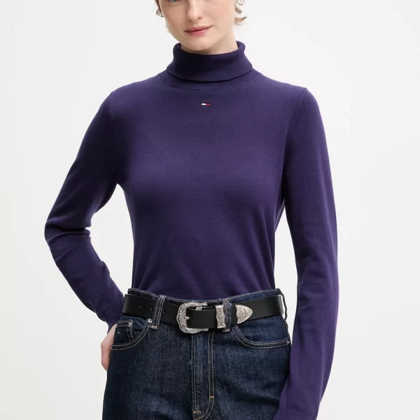 TOMMY JEANS Βαμβακερό πουλόβερ Tommy Jeans