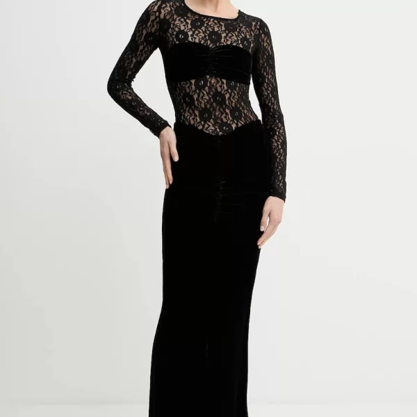 Bardot Βελούδινο φόρεμα Bardot