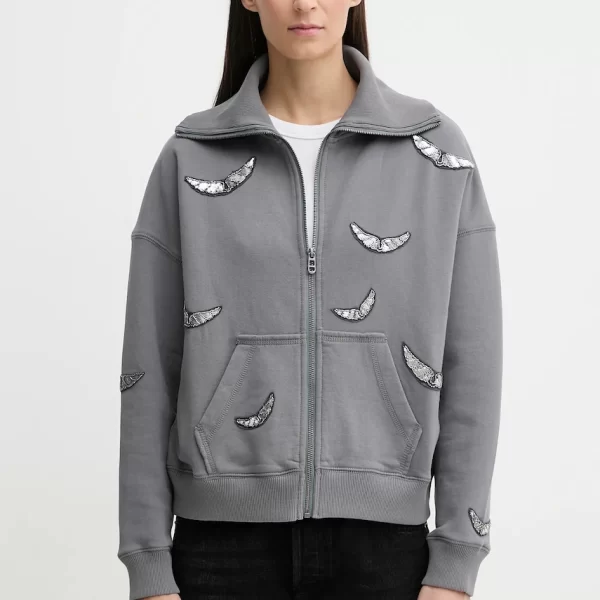 Zadig & Voltaire Βαμβακερή μπλούζα ZADIG&VOLTAIRE