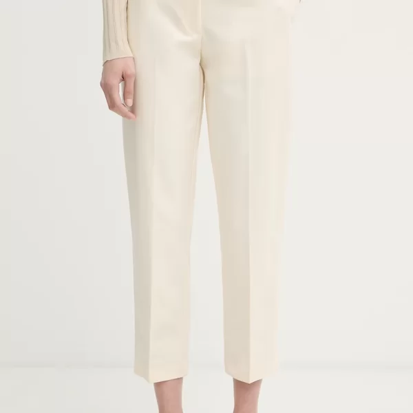 Calvin Klein Calvin Klein Παντελόνι chino γυναικείο βαμβακερό με ελαστάνη