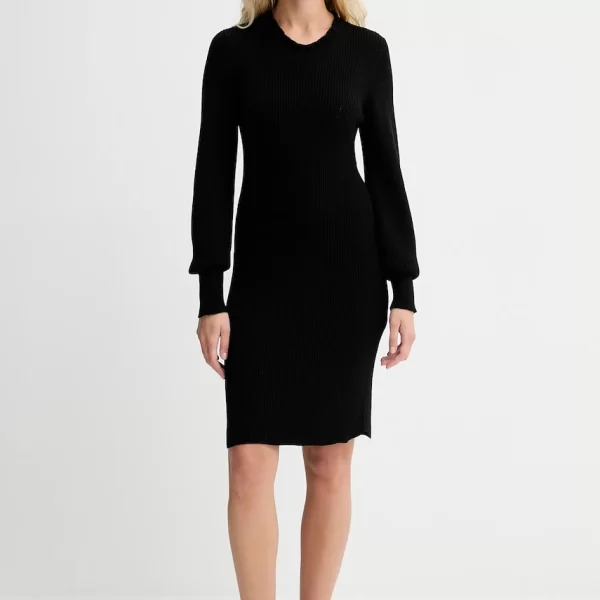 TWINSET Φόρεμα με προσθήκη μαλλιού Twinset