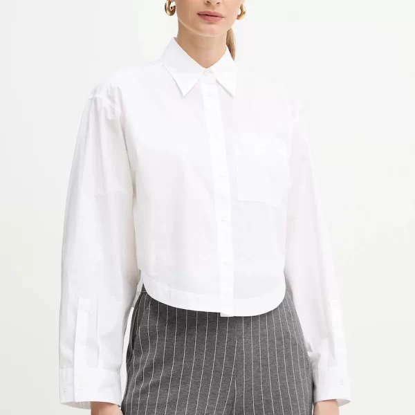 Boss Orange Βαμβακερό πουκάμισο BOSS Orange Bashinah