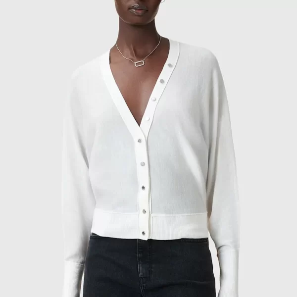 AllSaints Μάλλινη ζακέτα AllSaints HONOR