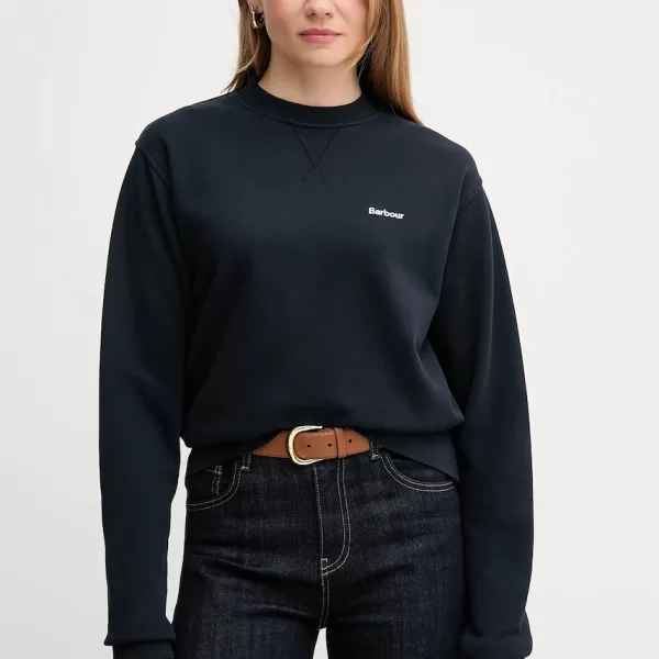 BARBOUR Βαμβακερή μπλούζα Barbour