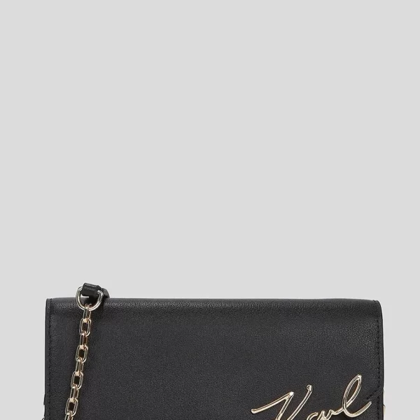 Karl Lagerfeld Δερμάτινο πορτοφόλι Karl Lagerfeld K/SIGNATURE