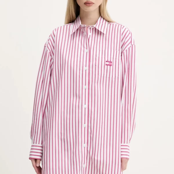 TOMMY JEANS Βαμβακερό φόρεμα Tommy Jeans