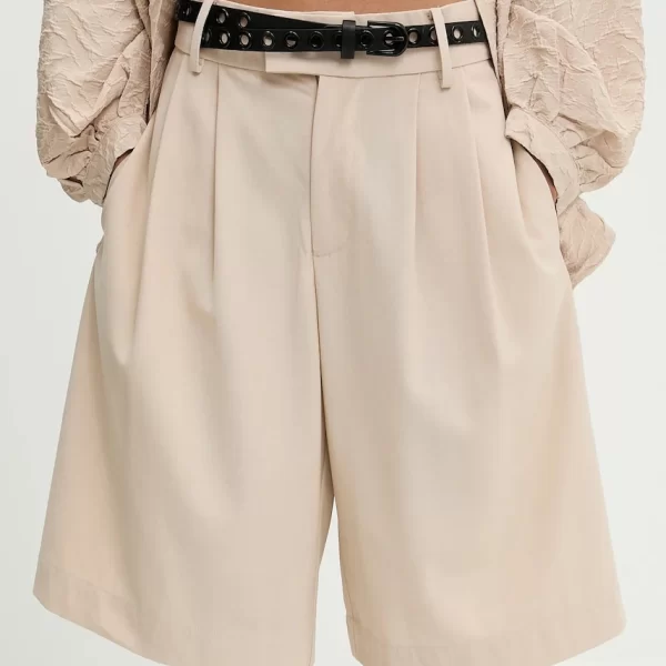 Answear Lab Σορτς από μείγμα μαλλιού Answear.LAB