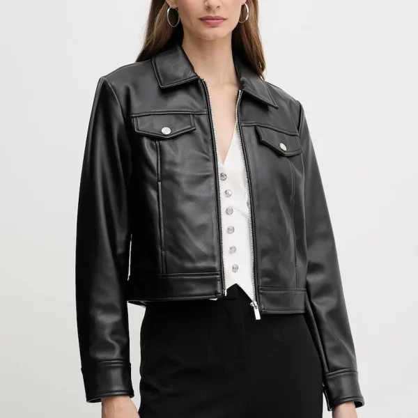 MORGAN Δερμάτινο μπουφάν Morgan